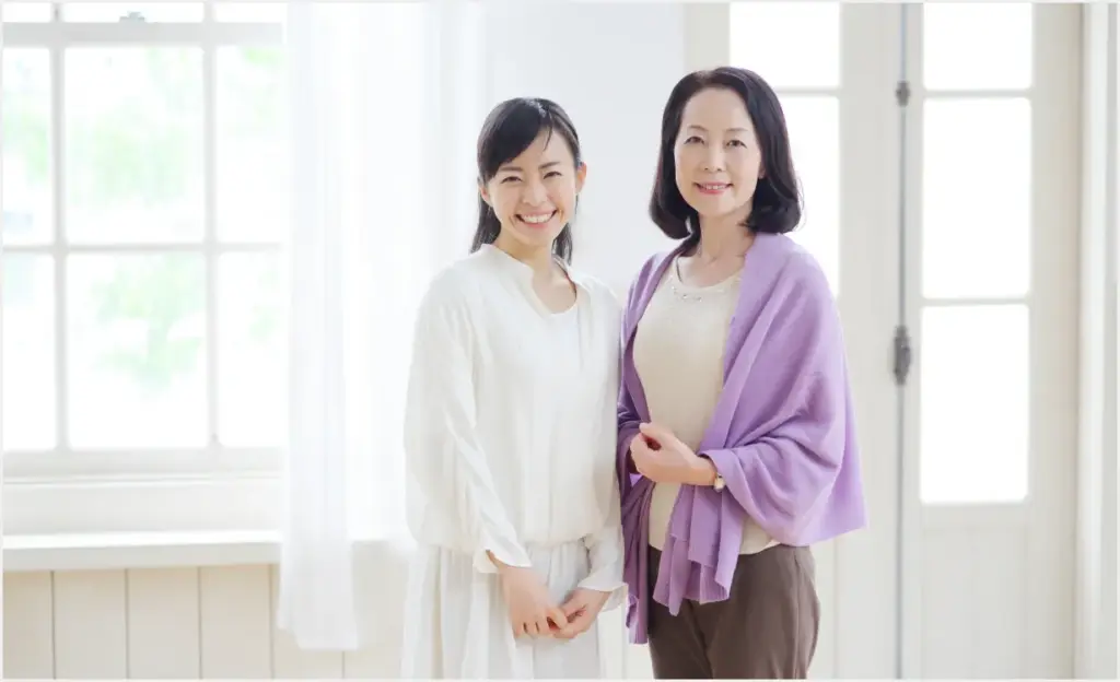 母から娘へ